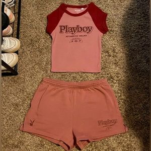 Pacsun/playboy lounge set